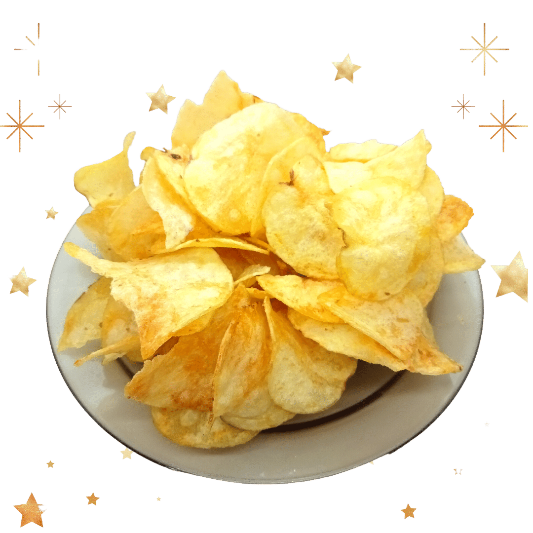 plain chips salted 150 grams