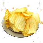 crinkle chips salted 150 grams